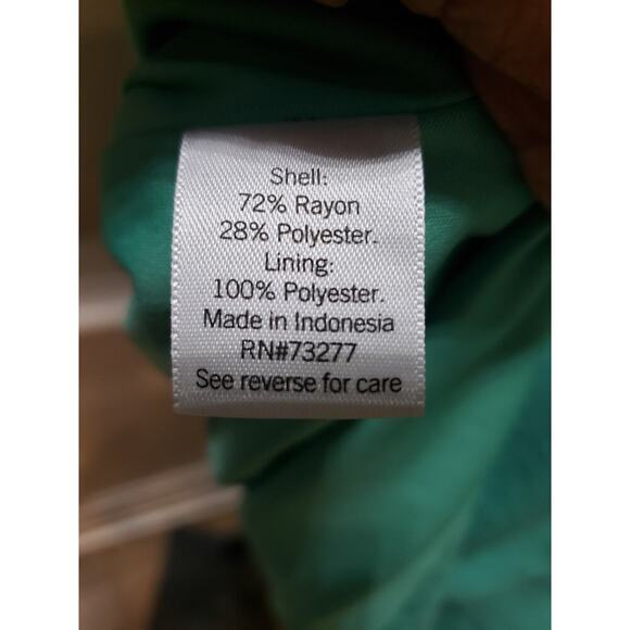 Nine West Shift Dress Women's L Teal Lined Side Tie Sleeveless Adjustable Straps - Picture 6 of 15